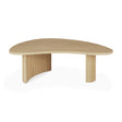 Boomerang Couchtisch - Eiche - Kieselsteinform - ZEN ZONE