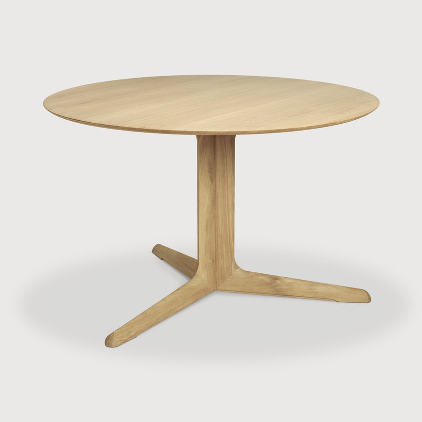 Corto Esstisch - Eiche - rund - 120 x 120 x 76 cm - ZEN ZONE Furniture