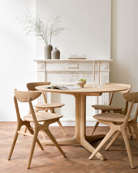 Corto Esstisch - Eiche - rund - 120 x 120 x 76 cm - ZEN ZONE Furniture