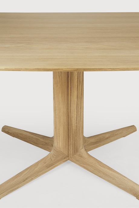 Corto Esstisch - Eiche - quadratisch - 150 x 150 x 76 cm - ZEN ZONE Furniture