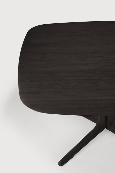 Corto Esstisch - lackierte Eiche - braun - quadratisch - 150 x 150 x 76 cm - ZEN ZONE Furniture
