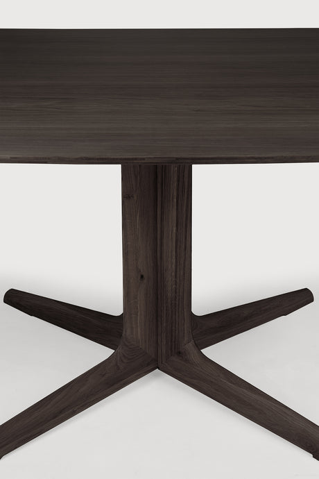 Corto Esstisch - lackierte Eiche - braun - quadratisch - 150 x 150 x 76 cm - ZEN ZONE Furniture
