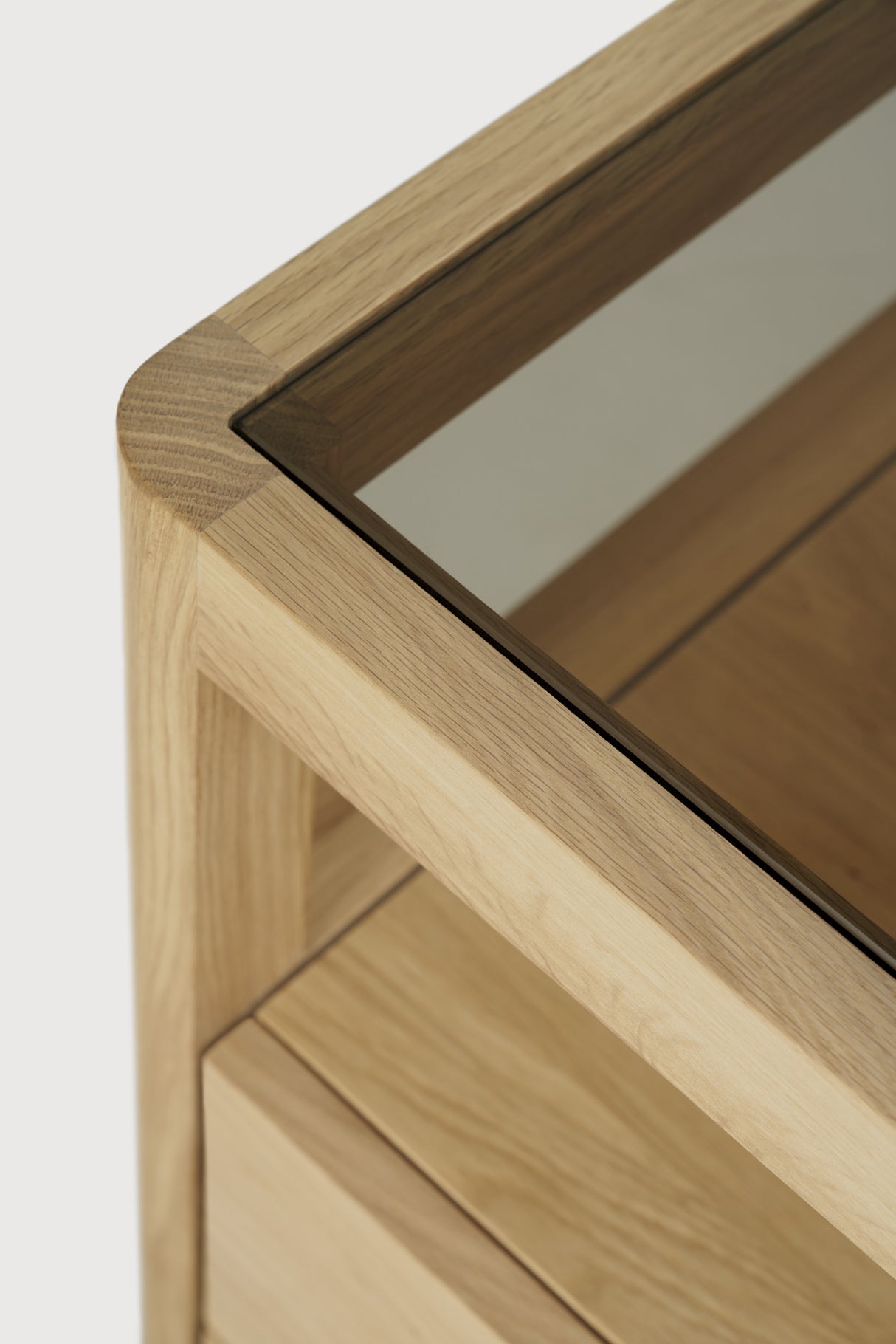 Spindle Kommode - Eiche - 4 Schubladen - 150 x 56 x 83 cm - ZEN ZONE Furniture