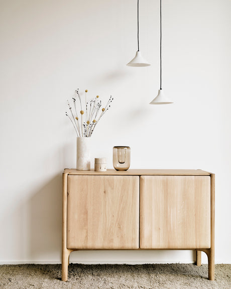 PI Sideboard - Eiche - 2 Türen - 119 x 45 x 83 cm - ZEN ZONE Furniture