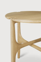 PI Beistelltisch - lackierte Eiche - rund - 47 x 47 x 50 cm - ZEN ZONE Furniture