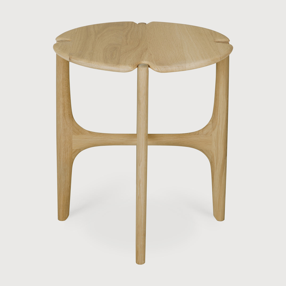 PI Beistelltisch - lackierte Eiche - rund - 47 x 47 x 50 cm - ZEN ZONE Furniture