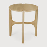 PI Beistelltisch - lackierte Eiche - rund - 47 x 47 x 50 cm - ZEN ZONE Furniture