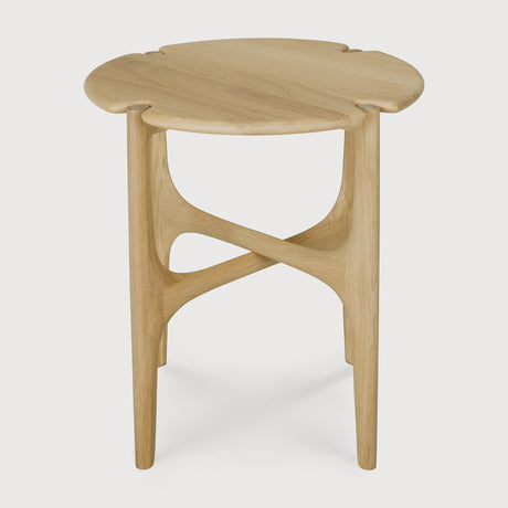 PI Beistelltisch - lackierte Eiche - rund - 47 x 47 x 50 cm - ZEN ZONE Furniture