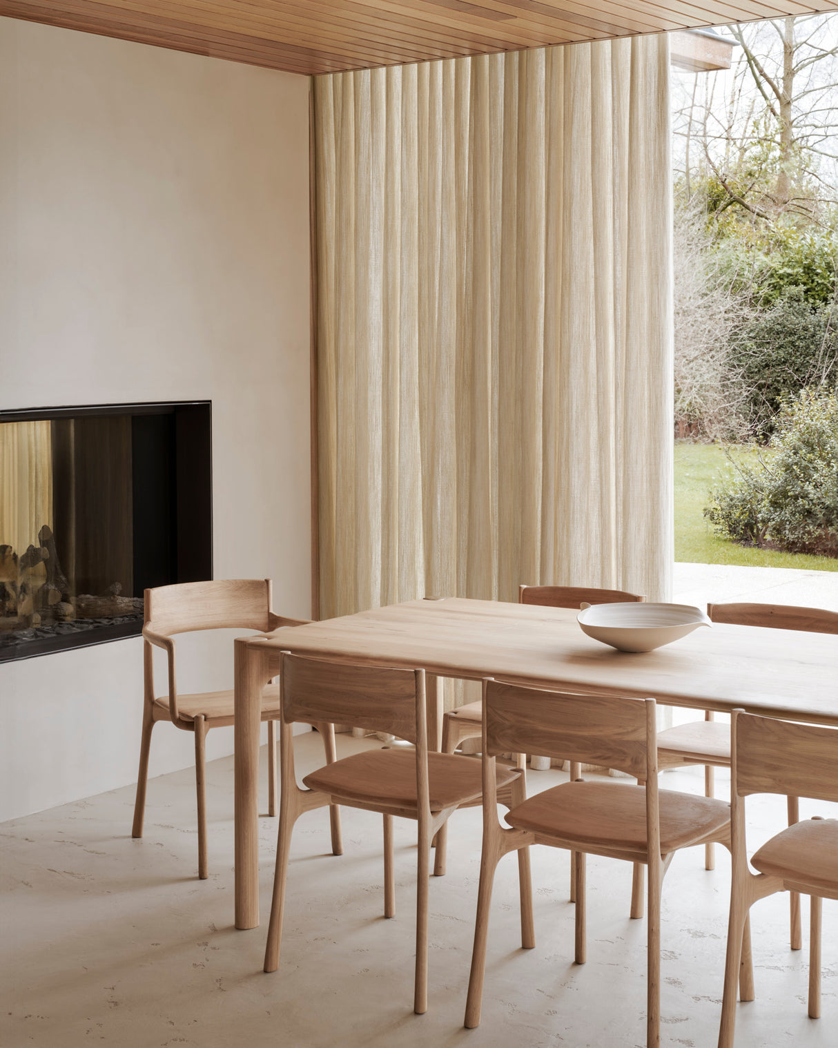 PI Esstisch - Eiche - rechteckig - 220 x 95 x 76 cm - ZEN ZONE