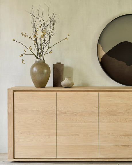 Shadow Sideboard - Eiche - 3 Türen - 156 x 45 x 84 cm - ZEN ZONE Furniture