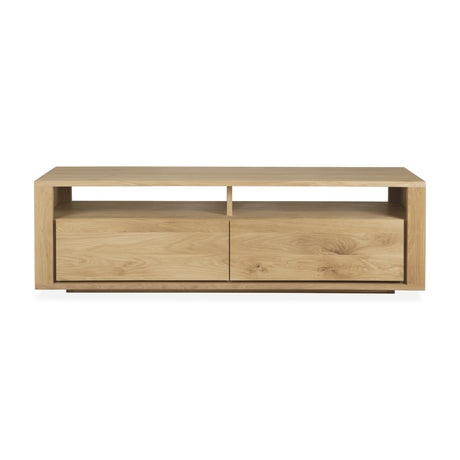 Shadow TV-Schrank - Eiche - 2 Schubladen - 140 x 46 x 42 cm - ZEN ZONE Furniture