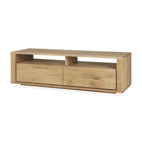 Shadow TV-Schrank - Eiche - 2 Schubladen - 140 x 46 x 42 cm - ZEN ZONE Furniture