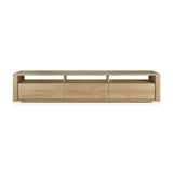 Shadow TV-Schrank - Eiche - 3 Schubladen - 210 x 46 x 42 cm - ZEN ZONE Furniture