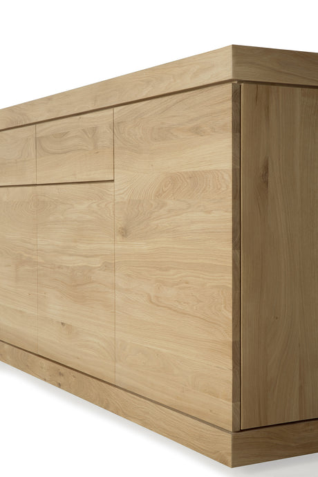 Burger Sideboard - Eiche - 5 Türen - 3 Schubladen - 250 x 45 x 85 cm - ZEN ZONE Furniture