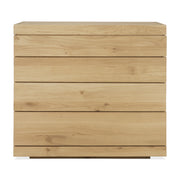 Burger Kommode - Eiche - 4 Schubladen - 100 x 50 x 90 cm - ZEN ZONE Furniture