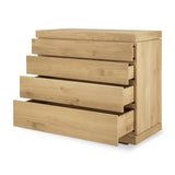 Burger Kommode - Eiche - 4 Schubladen - 100 x 50 x 90 cm - ZEN ZONE Furniture