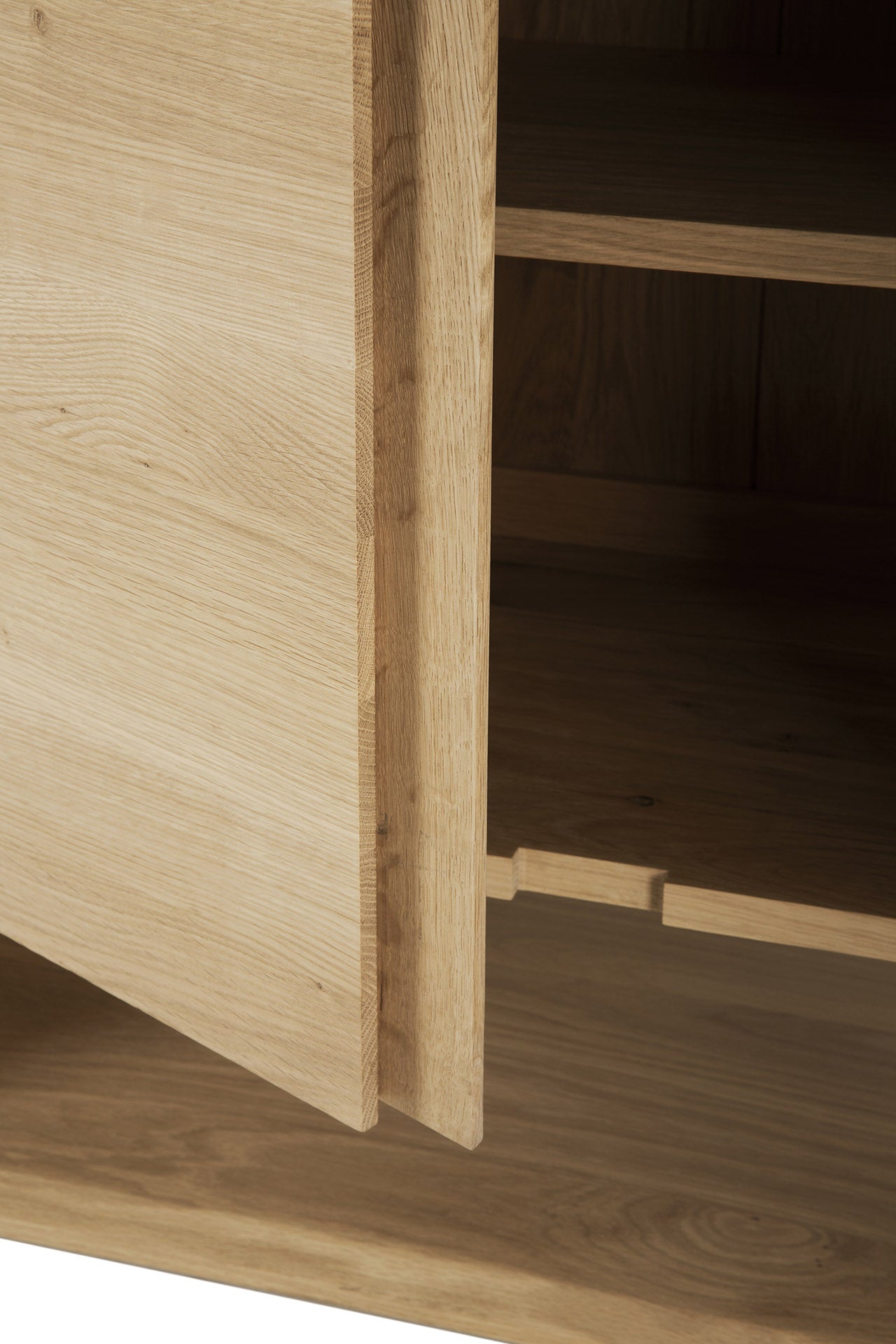 Nordic Sideboard - Eiche - 2 Türen - 80 x 40 x 78 cm - ZEN ZONE Furniture