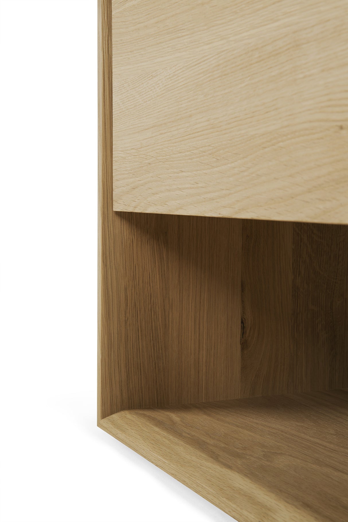 Nordic Sideboard - Eiche - 2 Türen - 80 x 40 x 78 cm - ZEN ZONE Furniture