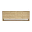 Nordic Sideboard - Eiche - 4 Türen - 210 x 45 x 78 cm - ZEN ZONE Furniture