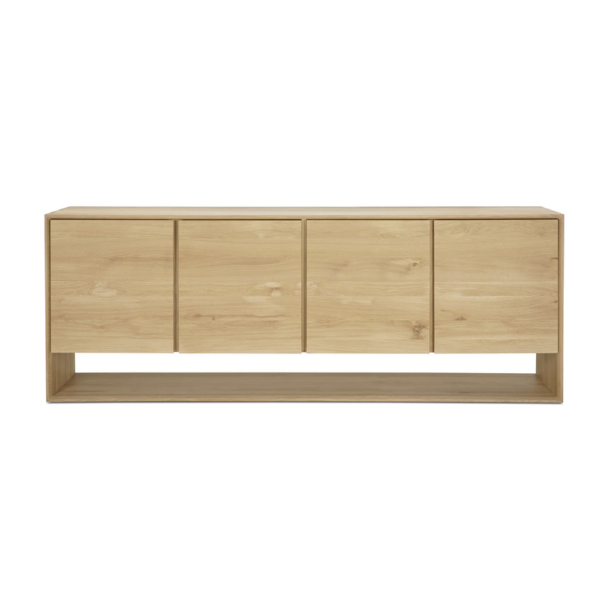 Nordic Sideboard - Eiche - 4 Türen - 210 x 45 x 78 cm - ZEN ZONE Furniture