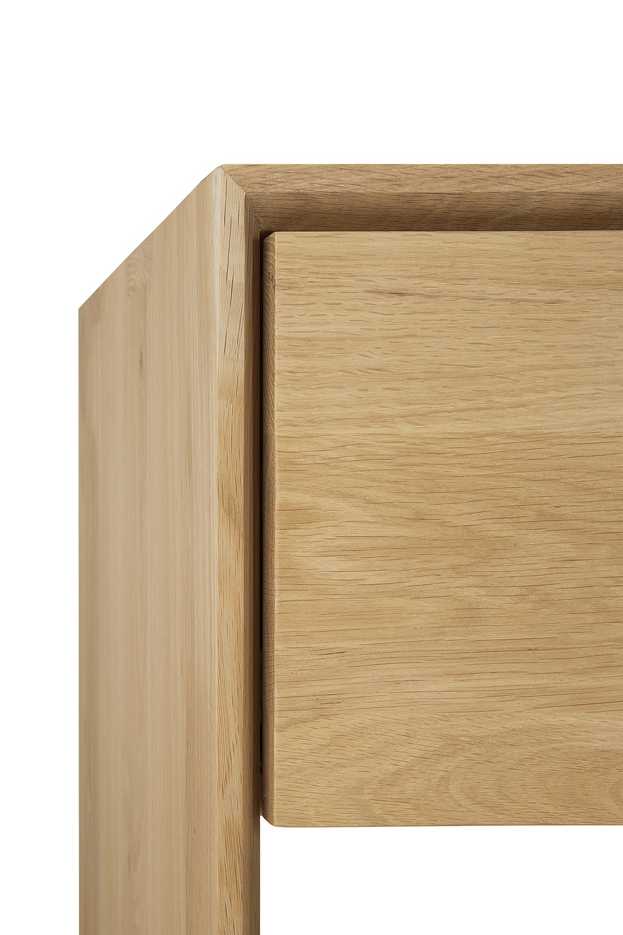 Nordic TV-Schrank - Eiche - 1 Klapptür - 1 Schublade - 120 x 46 x 45 cm - ZEN ZONE Furniture