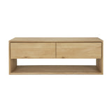Nordic TV-Schrank - Eiche - 1 Klapptür - 1 Schublade - 120 x 46 x 45 cm - ZEN ZONE Furniture