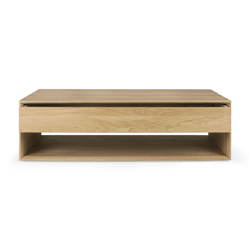 Nordic Couchtisch - Eiche - 1 Schublade - rechteckig - ZEN ZONE