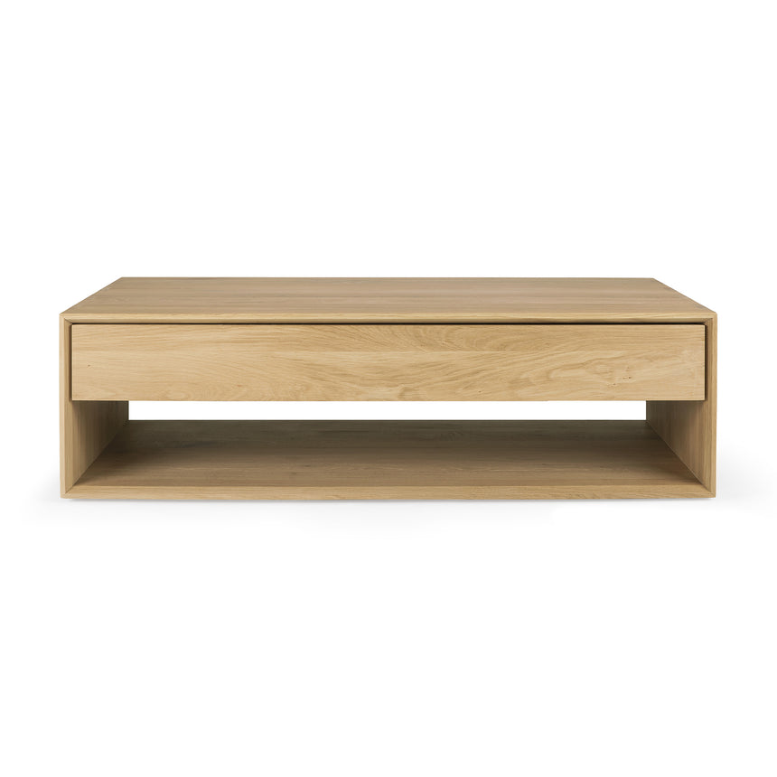 Nordic Couchtisch - Eiche - 1 Schublade - rechteckig - ZEN ZONE