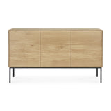 Whitebird Sideboard - lackierte Eiche - 3 Türen - 150 x 45 x 85 cm - ZEN ZONE Furniture