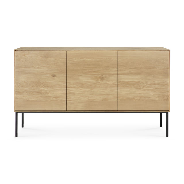 Whitebird Sideboard - lackierte Eiche - 3 Türen - 150 x 45 x 85 cm - ZEN ZONE Furniture