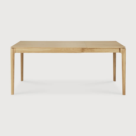 Bok ausziehbarer Esstisch - Eiche - rechteckig - 120/180 x 90 x 76 cm - ZEN ZONE Furniture
