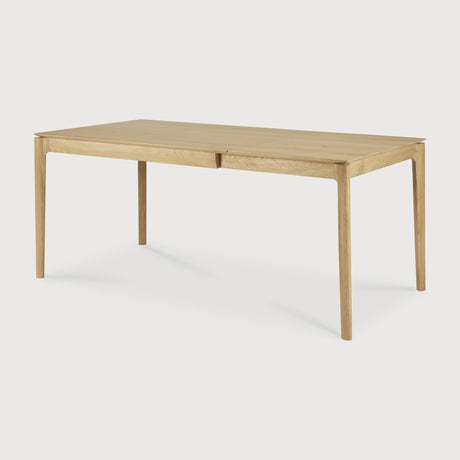 Bok ausziehbarer Esstisch - Eiche - rechteckig - 120/180 x 90 x 76 cm - ZEN ZONE Furniture