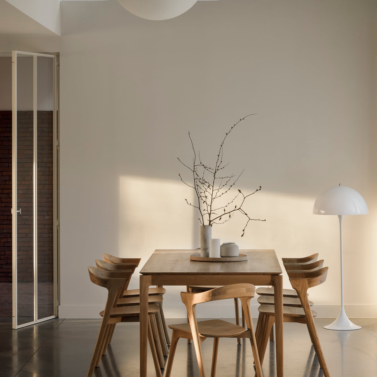Bok ausziehbarer Esstisch - Eiche - rechteckig - 200/300 x 100 x 76 cm - ZEN ZONE Furniture