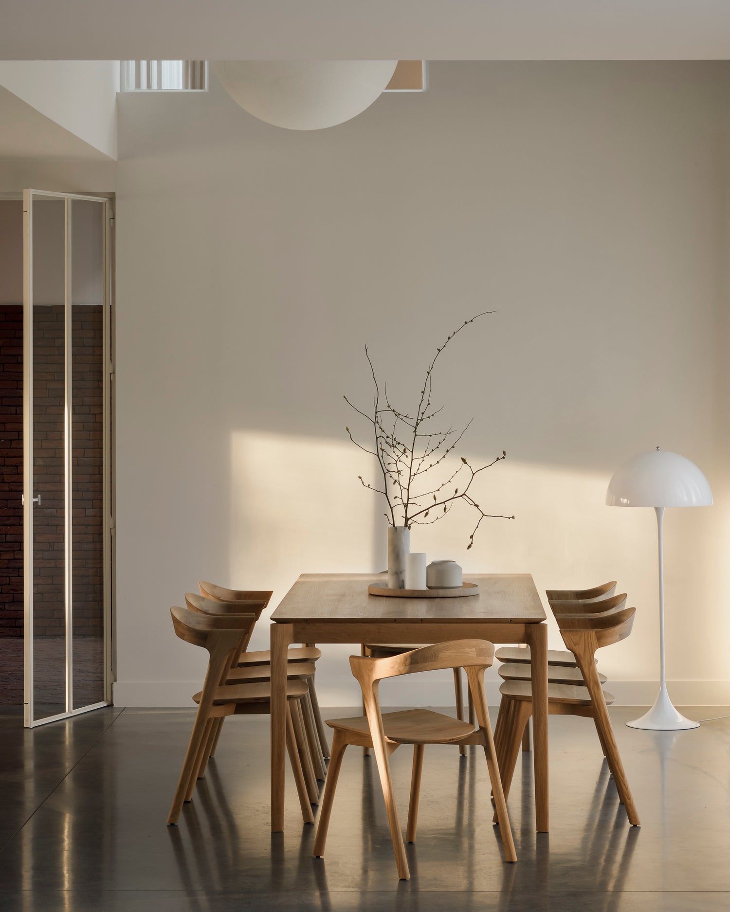 Bok ausziehbarer Esstisch - Eiche - rechteckig - 200/300 x 100 x 76 cm - ZEN ZONE Furniture