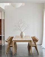 Bok ausziehbarer Esstisch - Eiche - rechteckig - 200/300 x 100 x 76 cm - ZEN ZONE Furniture