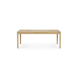 Bok ausziehbarer Esstisch - Eiche - rechteckig - 200/300 x 100 x 76 cm - ZEN ZONE Furniture