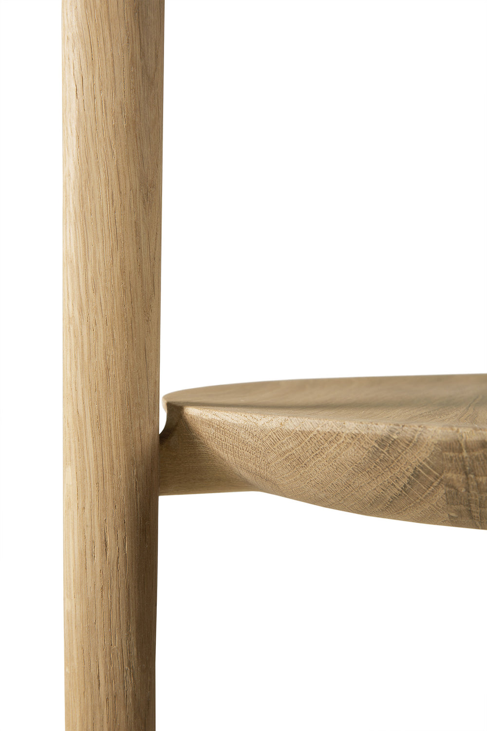 Bok Beistelltisch - Eiche - rund - 43 x 43 x 50 cm - ZEN ZONE Furniture