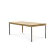 Bok ausziehbarer Esstisch - Eiche - rechteckig - 180/280 x 100 x 76 cm - ZEN ZONE