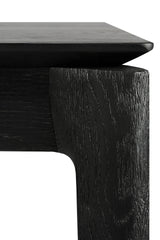 Bok Esstisch - lackierte Eiche - schwarz - rechteckig - 200 x 95 x 76 cm - ZEN ZONE