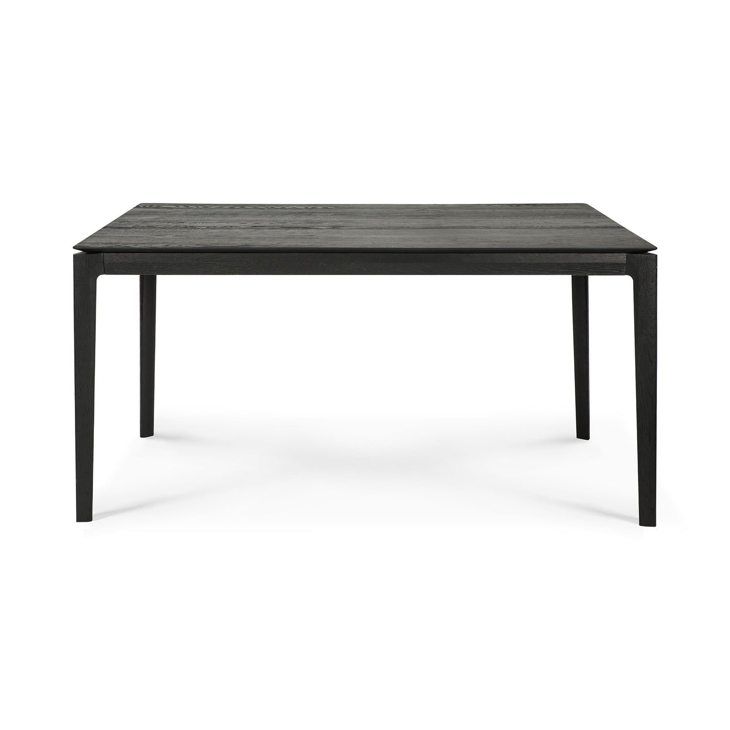 Bok Esstisch - lackierte Eiche - schwarz - rechteckig - 160 x 80 x 76 cm - ZEN ZONE