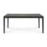 Bok Esstisch - lackierte Eiche - schwarz - rechteckig - 180 x 90 x 76 cm - ZEN ZONE