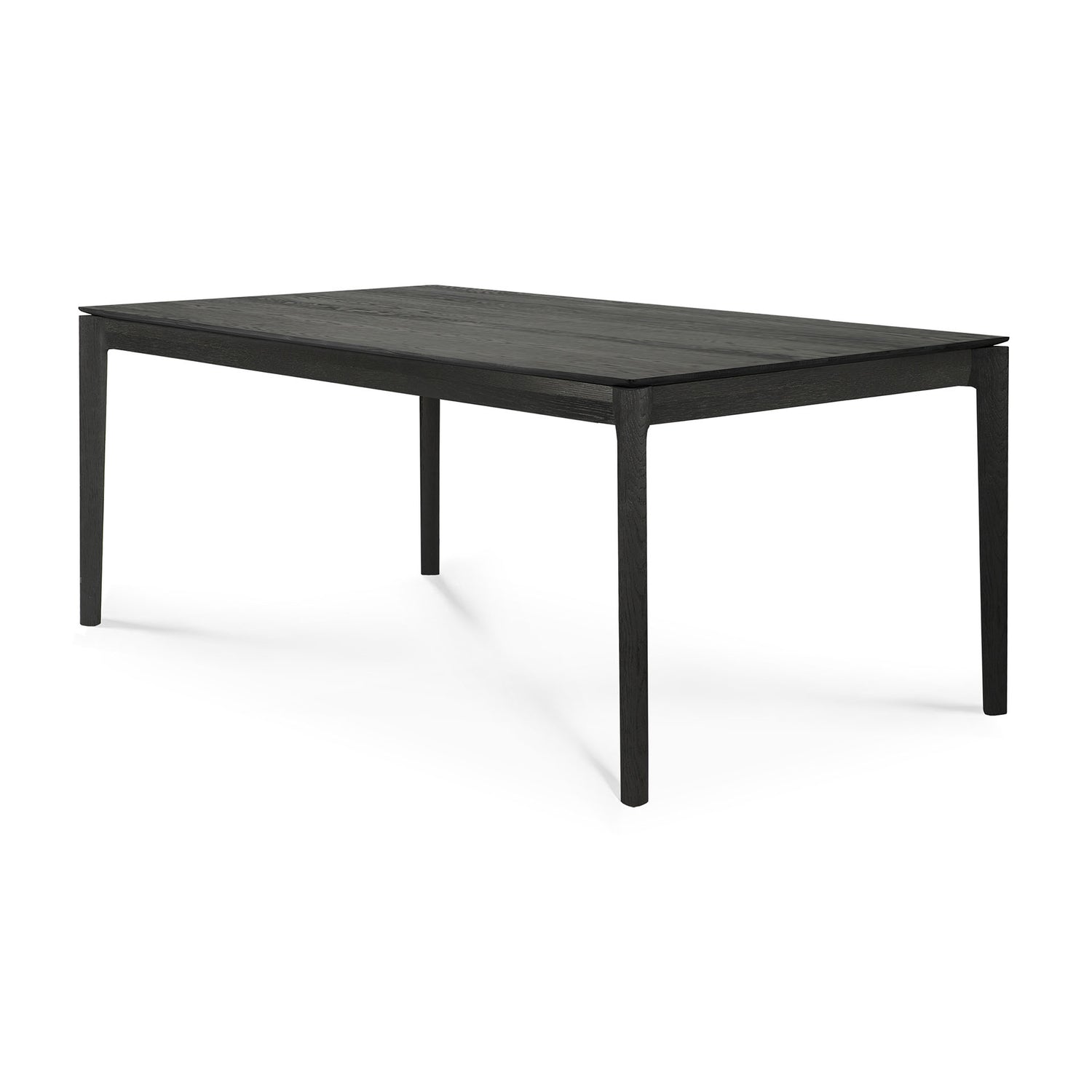 Bok Esstisch - lackierte Eiche - schwarz - rechteckig - 180 x 90 x 76 cm - ZEN ZONE