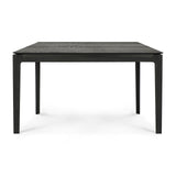 Bok Esstisch - lackierte Eiche - schwarz - rechteckig - 140 x 80 x 76 cm - ZEN ZONE