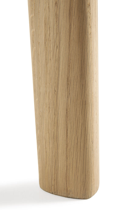 Bok ausziehbarer Esstisch - Eiche - rund - 129/179 x 129 x 76 cm - ZEN ZONE