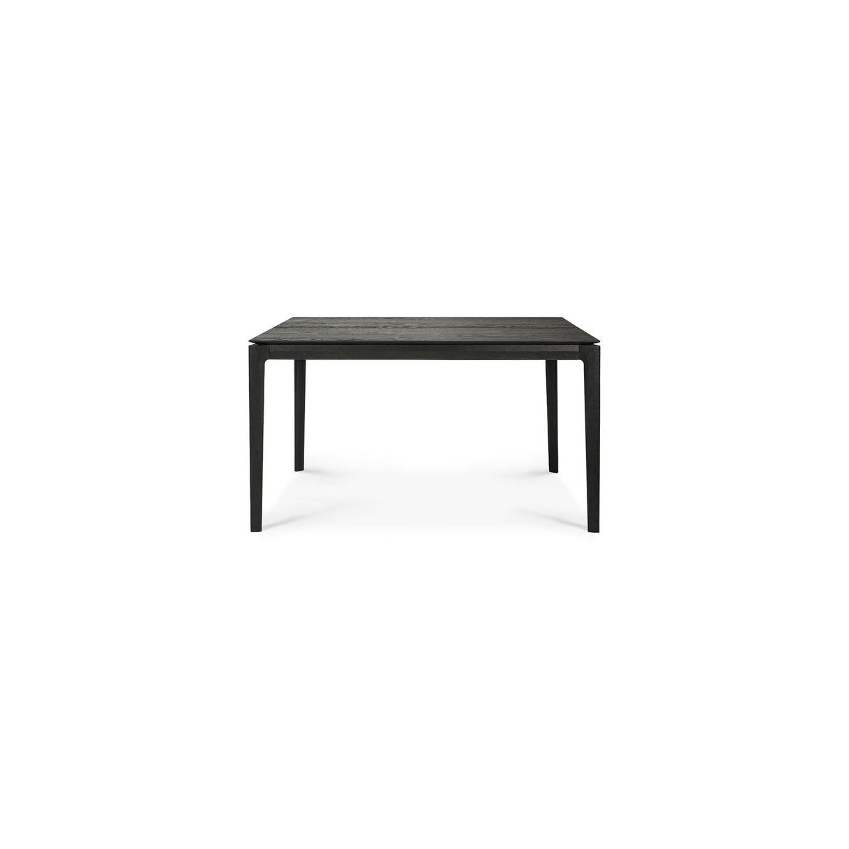 Bok ausziehbarer Esstisch - lackierte Eiche - schwarz - rechteckig - 140/220 x 90 x 76 cm - ZEN ZONE