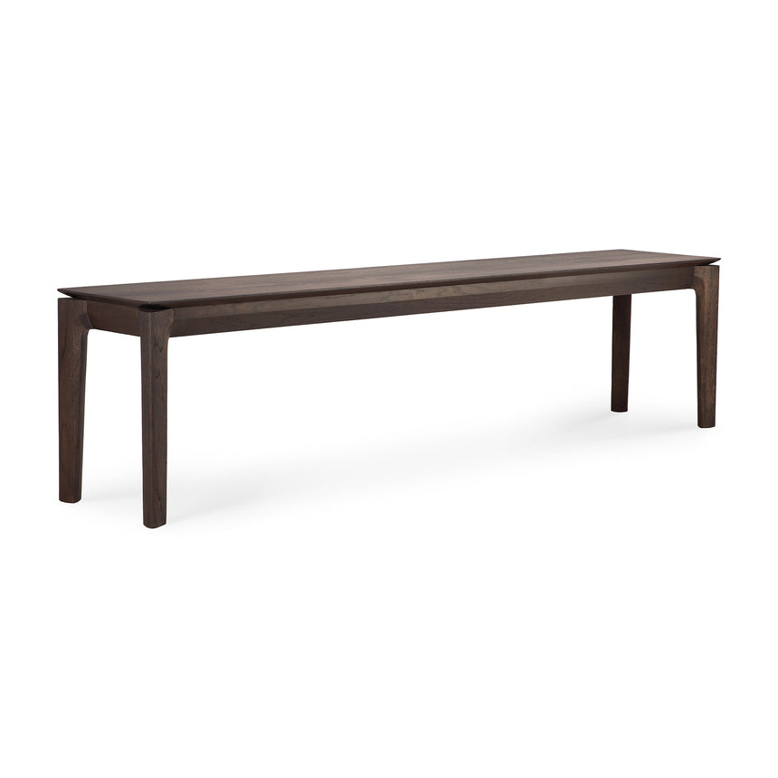 Bok Sitzbank - lackierte Eiche - braun - 186 x 35 x 46 cm - ZEN ZONE Furniture