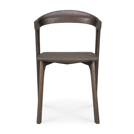 Bok Esszimmerstuhl - lackierte Eiche - braun - 50 x 54 x 76 cm - ZEN ZONE