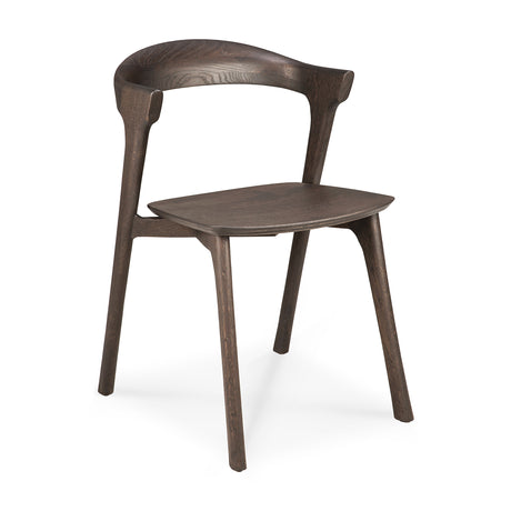 Bok Esszimmerstuhl - lackierte Eiche - braun - 50 x 54 x 76 cm - ZEN ZONE
