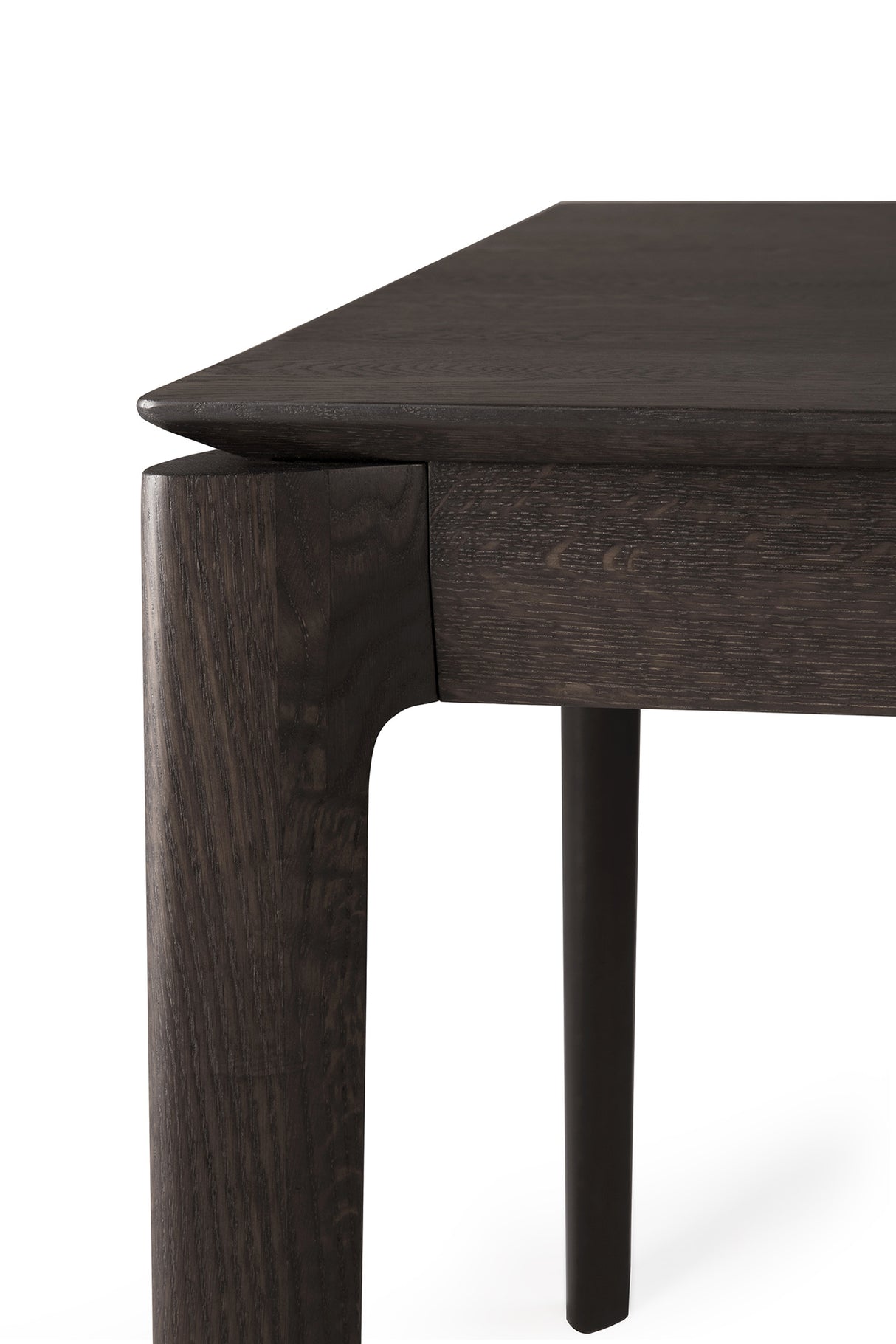 Bok Esstisch - lackierte Eiche - braun - rechteckig - 160 x 80 x 76 cm - ZEN ZONE