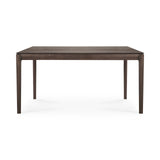 Bok Esstisch - lackierte Eiche - braun - rechteckig - 160 x 80 x 76 cm - ZEN ZONE